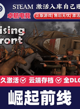 崛起前线 正版Steam激活码CDKey入库 Rising Front全DLC单机游戏