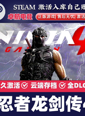 忍者龙剑传4 Steam游戏激活码CDKey入库国区全球区NINJA GAIDEN4