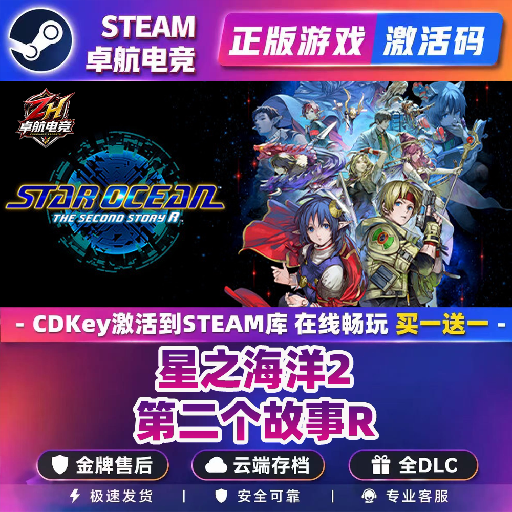星之海洋2第二个故事R正版Steam激活码CDKey入库全球角色扮演游戏图片