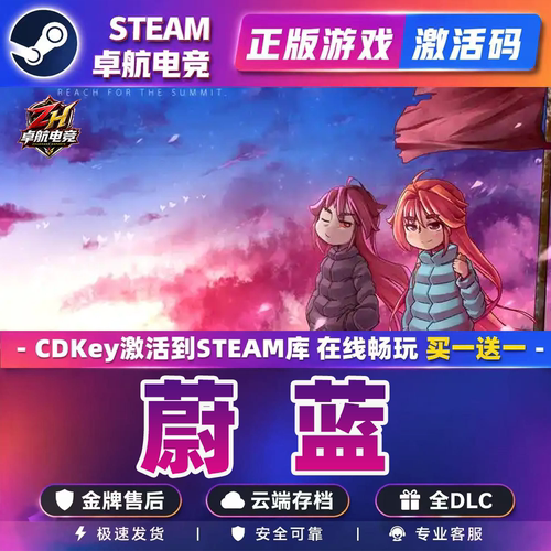 蔚蓝 正版Steam激活码CDKey入库 Celeste 全DLC 像素图形独立游戏