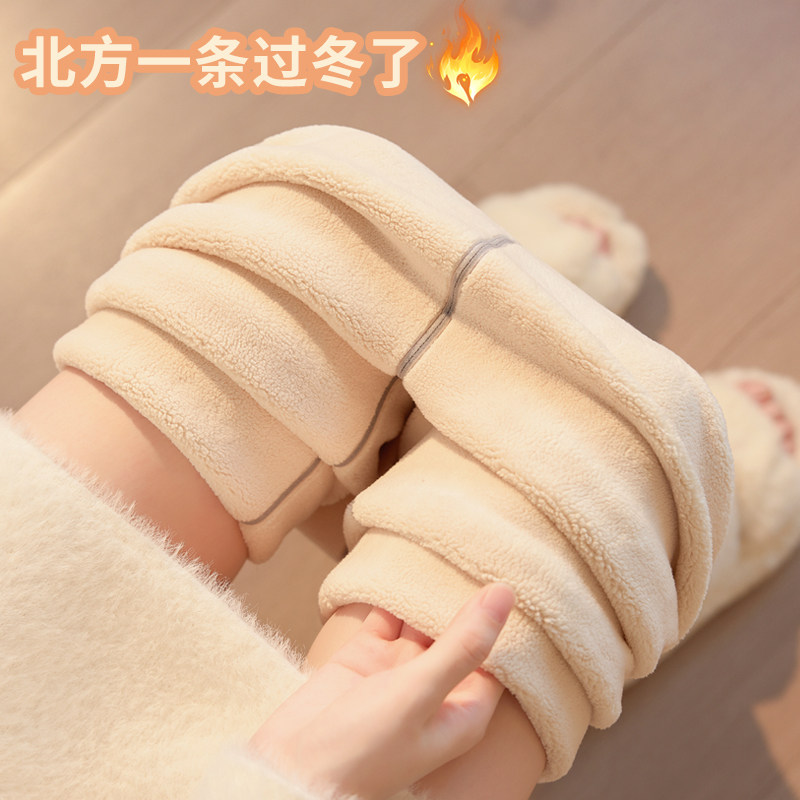 羊羔绒打底裤2025新款女秋冬季加绒加厚外穿高腰东北特厚保暖棉裤,女装/女士精品,打底裤,淘宝优惠券,粉丝福利购,淘宝优惠卷