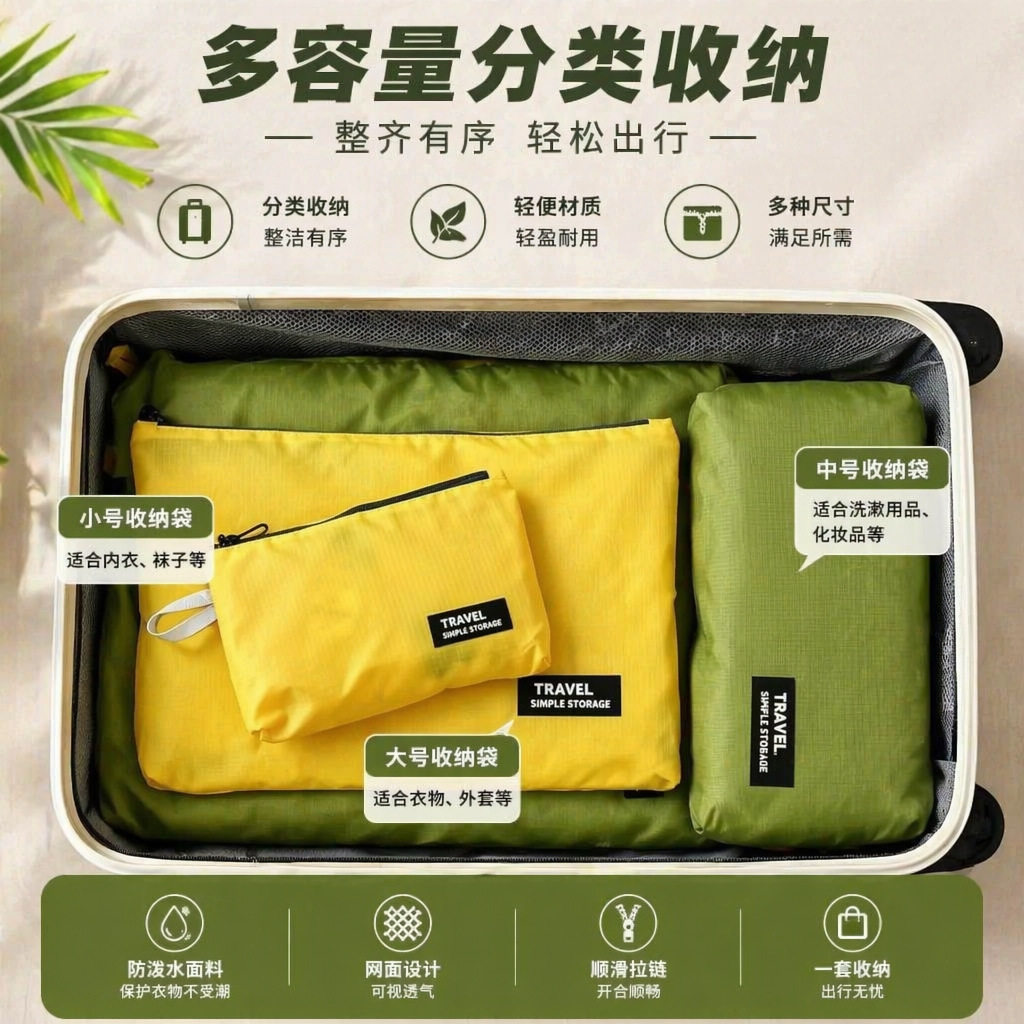 【分类收纳】防水旅行收纳袋图片