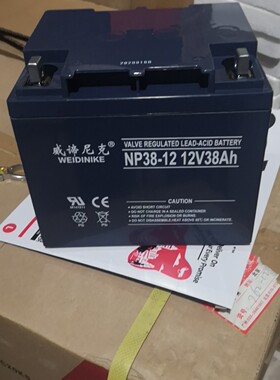 威谛尼克12V38AH 蓄电池NP38-12 UPS电源EPS电源直流屏蓄电池包邮