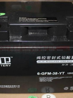 精卫蓄电池6-GFM-38-YT12V38AH应急电源直流屏设备灯家用照明包邮