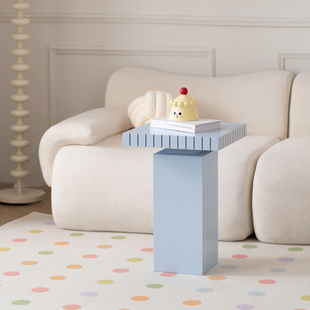 Livingplus多巴胺彩色简约茶几客厅家用小户型沙发边几角几床头柜