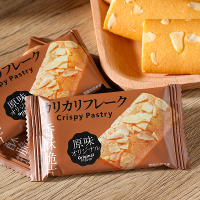 香酥脆片杏仁饼干坚果小脆