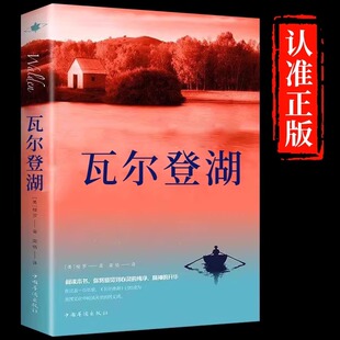 瓦尔登湖梭罗著名家全译本无删减外国现当代经典小说读物名著初高中小学生课外阅读物畅销国外书籍推荐