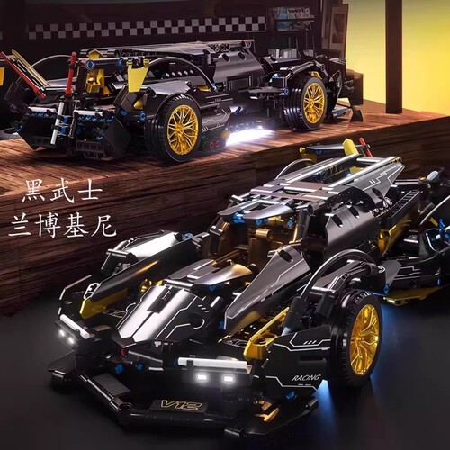 【亏本冲】V12兰博积木车