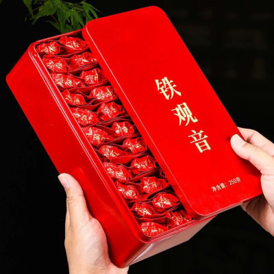 安溪特级铁观音秋茶茶叶浓香型新茶2025兰花香乌龙茶自己喝礼盒装