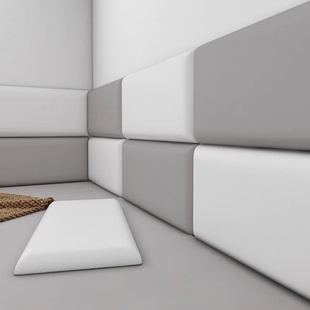 榻榻米墙围自粘软包儿童房床边墙面防撞墙贴装饰床头墙壁隔凉靠背