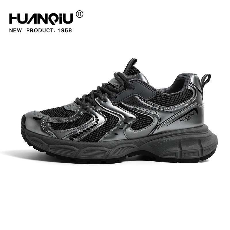 环球复古老爹鞋男2025春季新款2024冬季加绒保暖鞋百搭休闲运动鞋