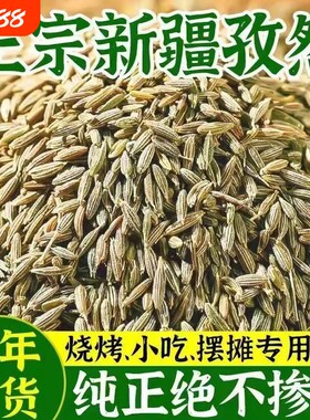 2026年新疆孜然粒特级孜然烧烤撒料香料腌料调味料商用批发家用