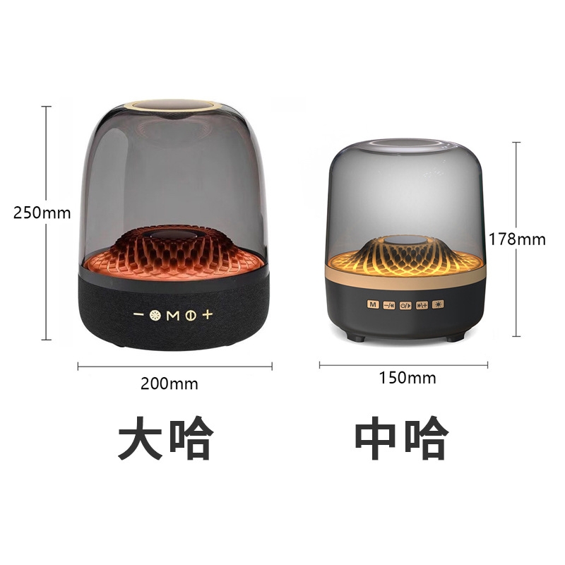 琉璃4四代音响插卡重低音炮LP90电脑氛围灯蓝牙3立体声音箱