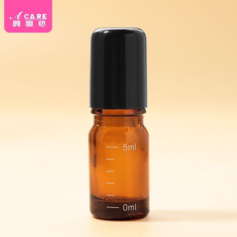 分装瓶/滚珠FA1sn0-滚珠分装瓶避光精油空瓶有刻度走珠瓶便携