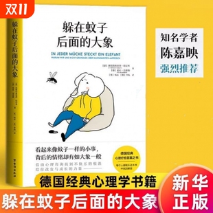 德国经典 心理疗愈答案之书樊登杨天真诚挚推荐 职场心理学 躲在蚊子后面 文字身后 董宇辉 走出情绪内耗拯救抑郁迷茫 大象V 大象