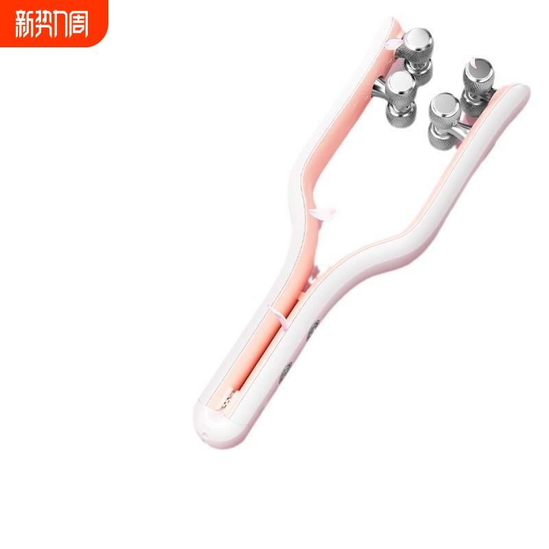 滚轮瘦脸神器按摩小V脸美容仪提拉紧致面部微电流去除双下巴咬肌