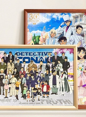 1000片柯南拼图相框收纳70*50大尺寸420*297mm挂墙500片框架边框