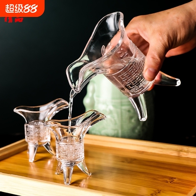 洪烨工艺水晶玻璃仿古爵杯