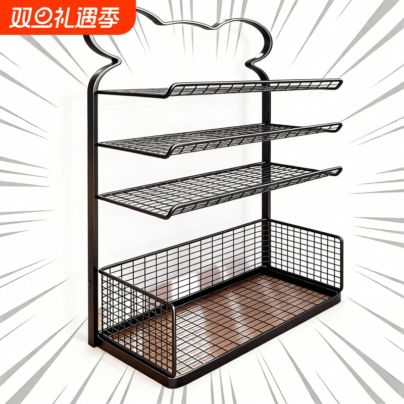 桌面书架置物架多层书柜书桌上书本收纳架办公桌文件架小型阅读架