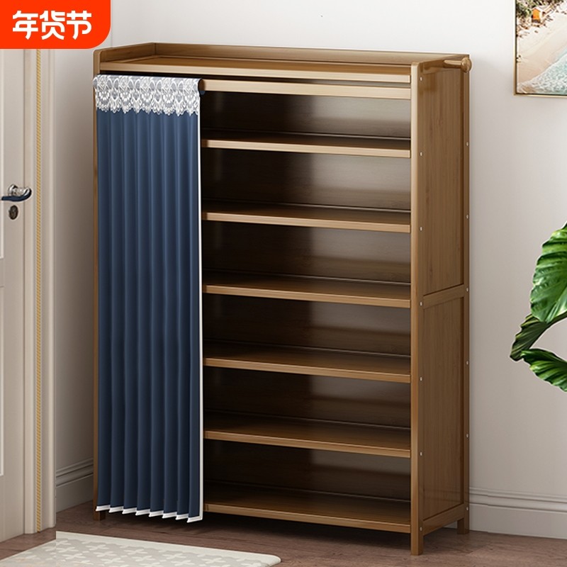 鞋柜家用门口入户门玄关柜一体2022新款爆款楼道外一体靠墙置物架