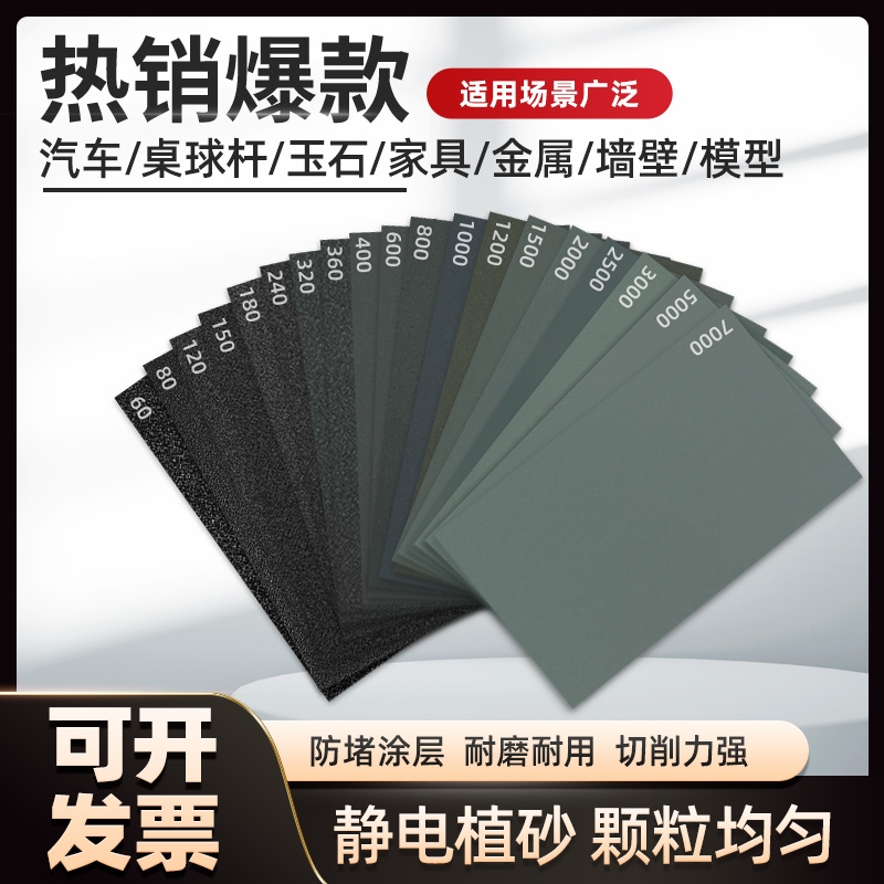 抛光砂纸套装超细|超2000次加购