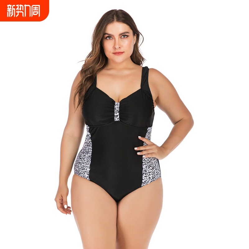 2020新款连体大码泳装bikini 欧美性感比基尼女士泳衣现货