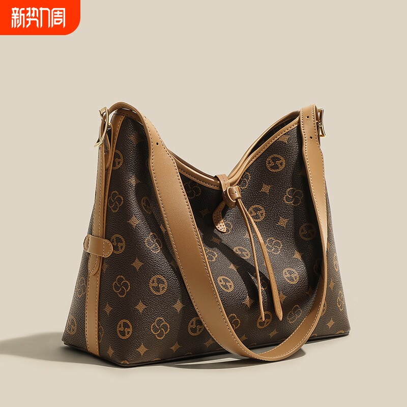 店酷奇托特包包2026新款夏季斜挎包高级感轻奢单肩大容量腋下女包