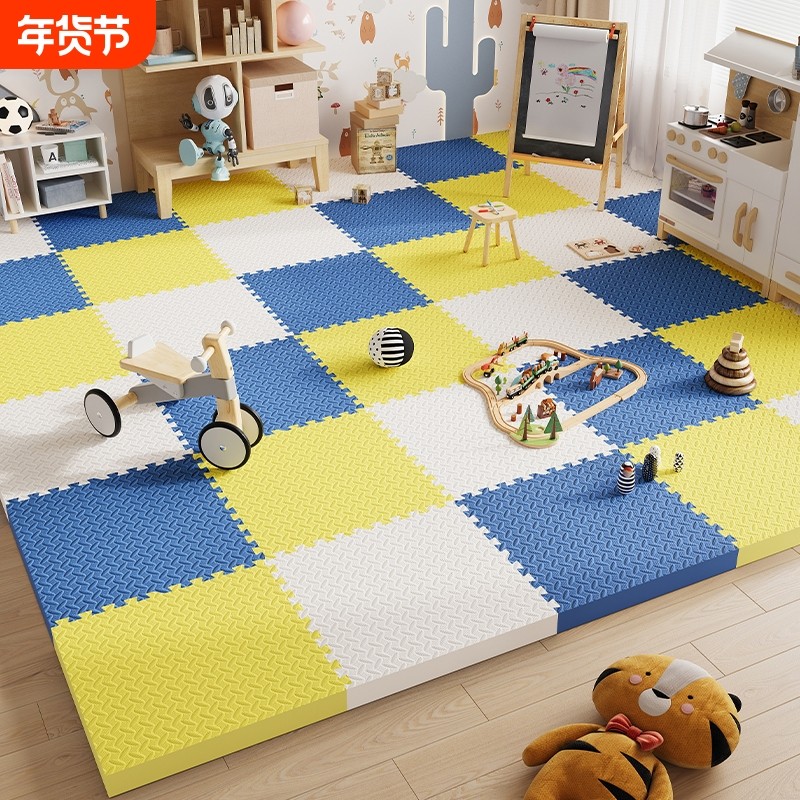 加厚拼接泡沫地垫宝宝卧室榻榻米爬爬行垫客厅儿童拼图地板垫子