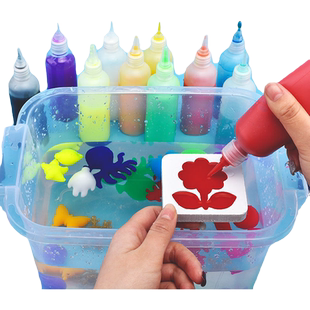 魔幻水精灵玩具水宝宝无毒儿童益智diy手工制作礼物材料3-6岁模具