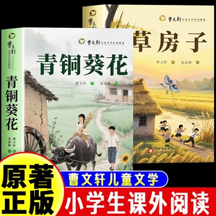 【2025新版】青铜葵花正版曹文轩著四年级下册阅读课外书必读老师推荐4下学期必读书目原著草房子 8-12岁文学获奖作品