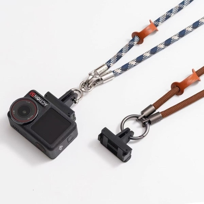 适用DJI大疆Action5Pro挂绳运动相机配件Action3/4防丢失脱落挂脖