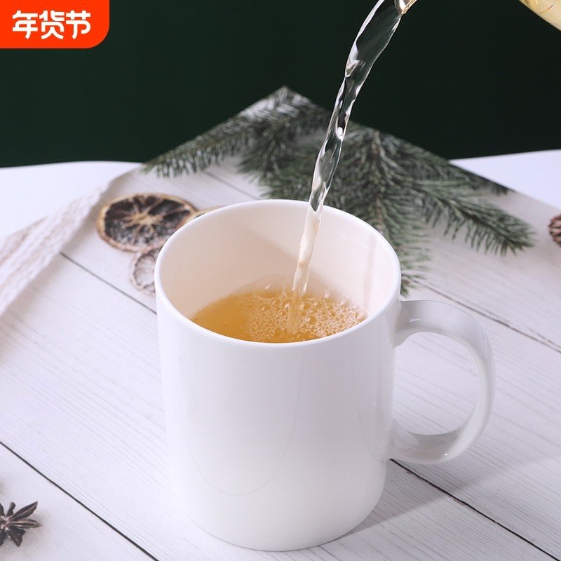 唐山骨瓷马克杯水杯印制骨质瓷咖啡杯广告创意礼品陶瓷杯企业印制
