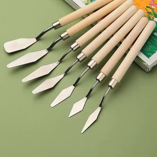 油画棒刮刀套装丙烯颜料工具