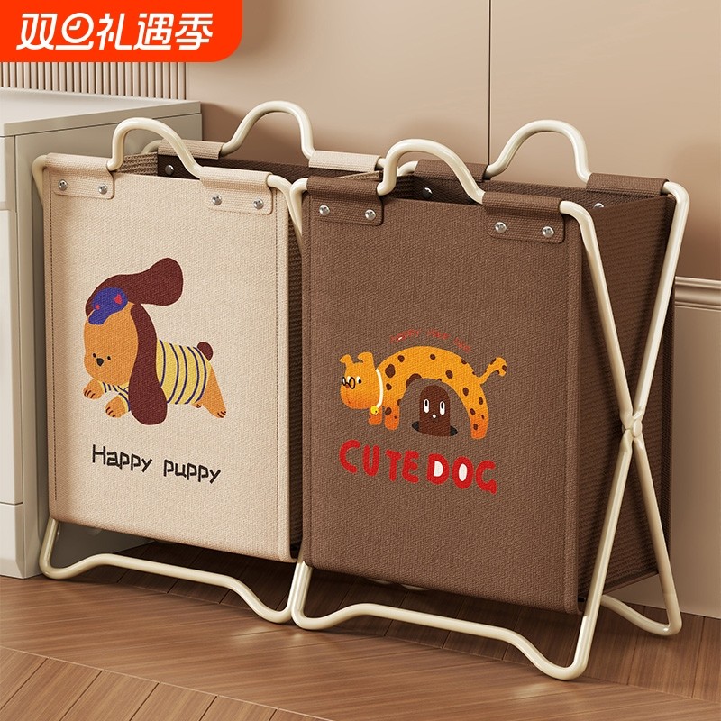 脏衣篓家用可折叠脏衣篮卧室高颜值脏衣服收纳筐框衣物大容量袜子