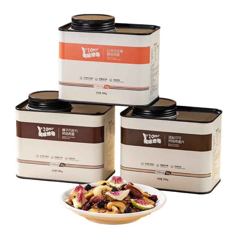 铁罐格兰诺拉烘焙燕麦片300g多口味,咖啡/麦片/冲饮,水果/坚果混合麦片,淘宝优惠券,粉丝福利购,淘宝优惠卷