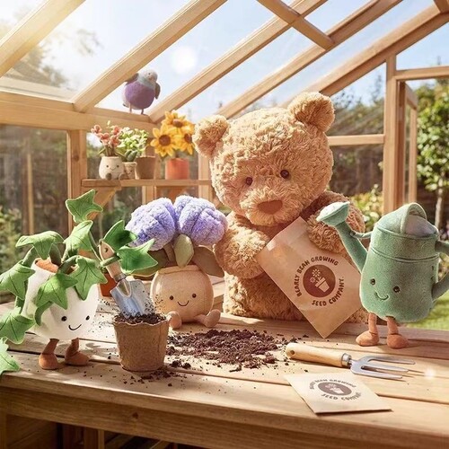 英国正版巴塞罗熊正品送男女友生日礼物毛绒玩具小熊玩偶娃娃抱枕