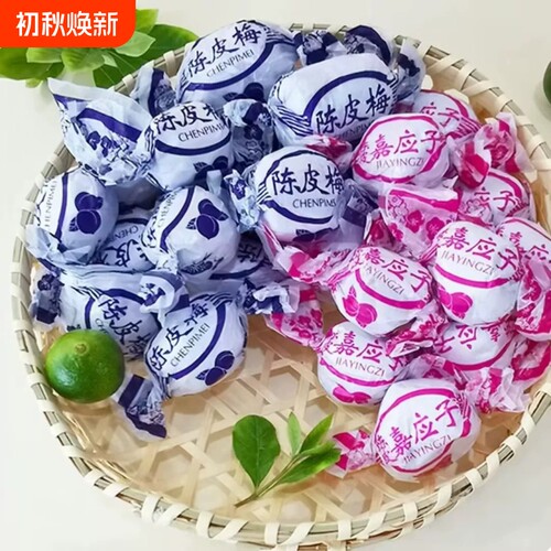 加应子陈皮梅老牌子怀旧酸甜零食散装陈皮梅嘉应子混合正宗