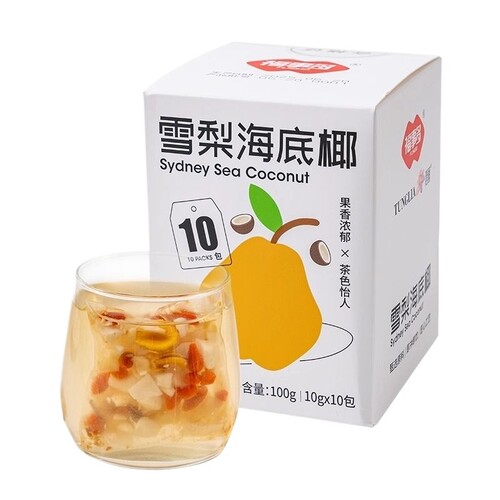 福事多  冲泡冲饮雪梨海底椰100g（10小包） 多规格可选 - 封面
