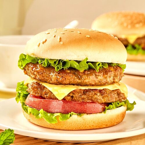 澳洲谷饲原切牛肉饼汉堡肉饼儿童生鲜早餐食材牛排纯牛肉