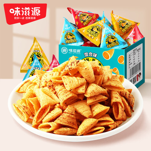 味滋源牛脆角妙脆角童年小吃零食