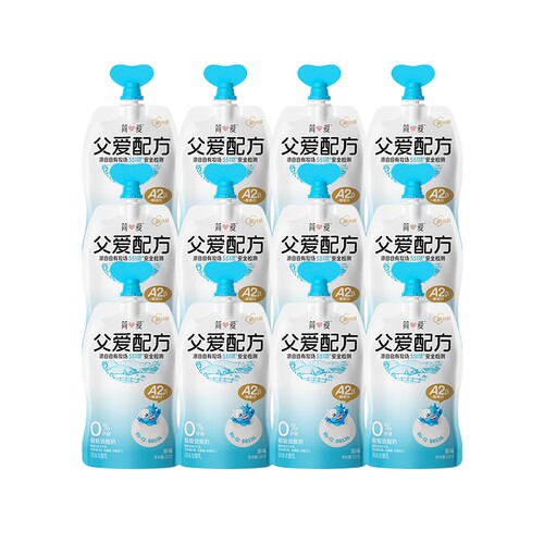 简爱父爱配方酸奶100g*12袋多规格