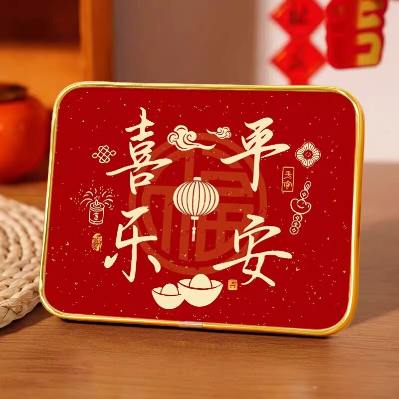 平安喜乐春节入户玄关摆件乔迁新居礼物电视柜客厅装饰轻奢高档