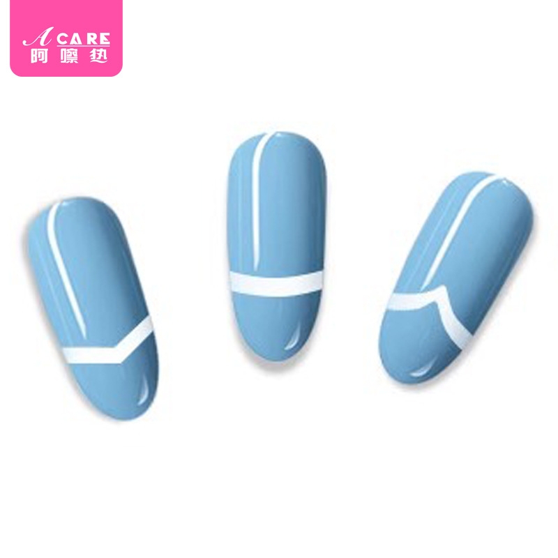 美甲法式贴AA1sn0-微笑贴模板辅助工具花式造型做甲初学者操作