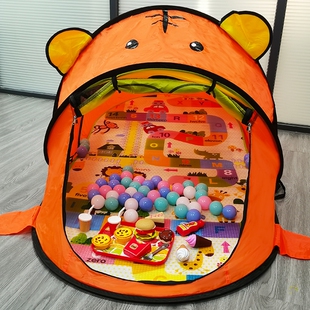 儿童帐篷室内速开可折叠宝宝睡觉帐篷可免安装男女孩游戏屋便携式