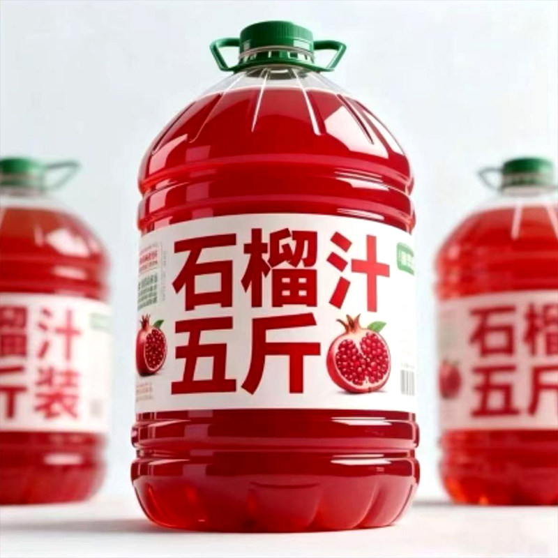 100%NFC石榴汁5斤装大瓶无添加0脂肪0色素纯果汁饮品不加一滴水,咖啡/麦片/冲饮,纯果蔬汁/纯果汁,淘宝优惠券,粉丝福利购,淘宝优惠卷