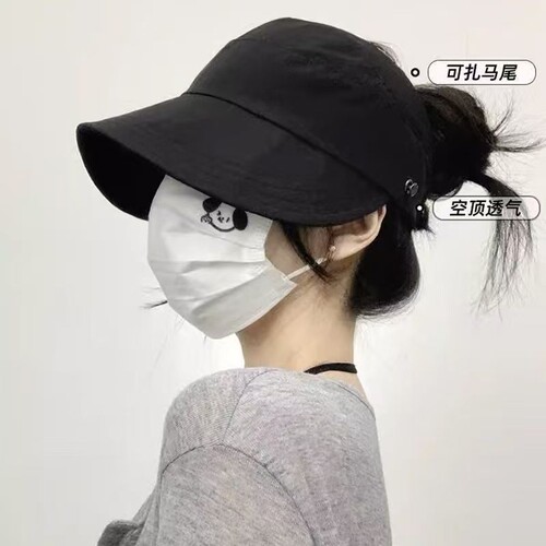 加大帽檐遮阳防晒帽女户