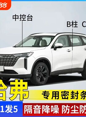 哈佛H1/M6/H6/H2S/H4/H5/H8/H9车门ABC柱中控密封条汽车隔音条