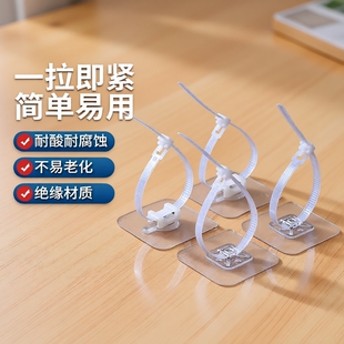 免打孔水管卡扣固定器管卡洗衣机排水管燃气管道卡箍夹管夹线卡子