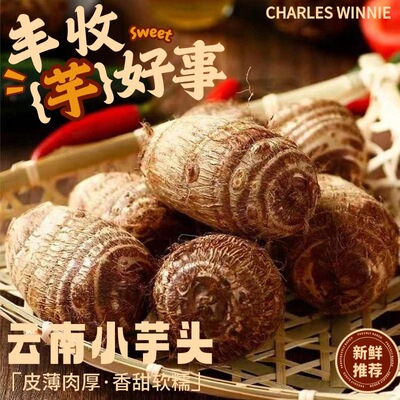云南高山现挖毛芋头牛奶小芋头