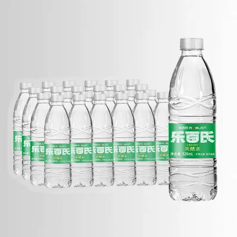 乐百氏矿泉水饮用水饮用天然车载家用会议运动用水520ml*24瓶